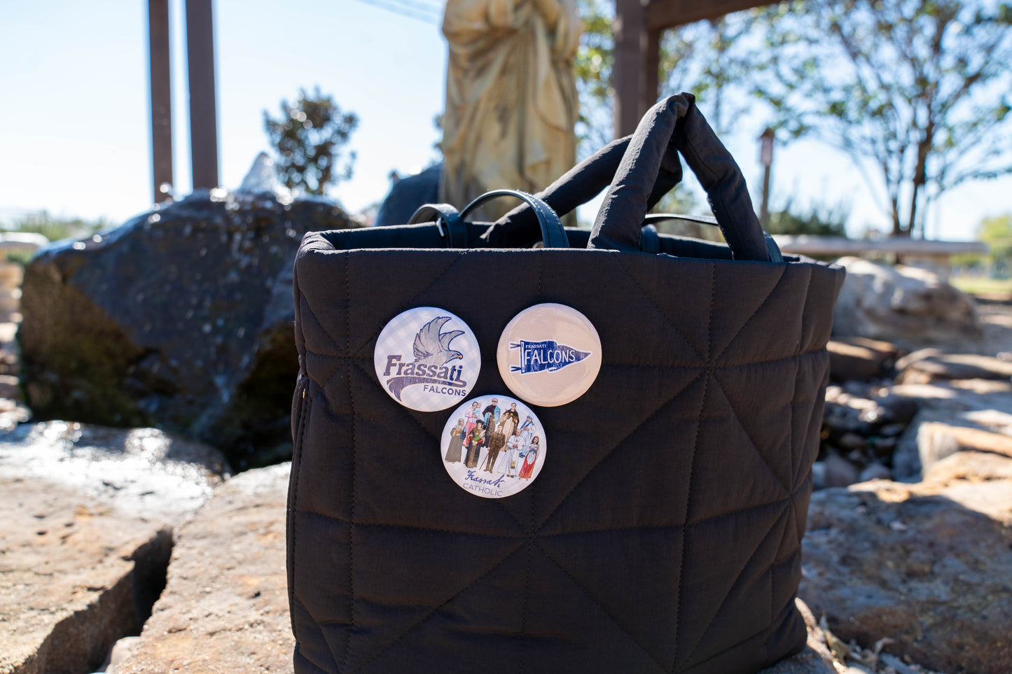 Set of 3 Frassati Catholic Buttons