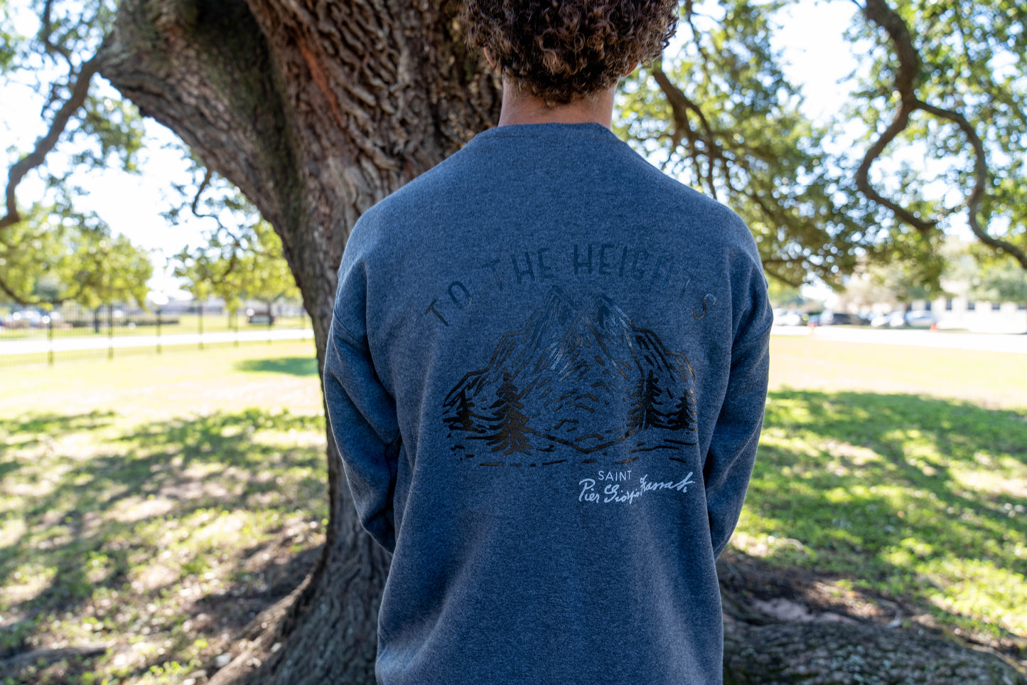 Frassati Catholic To the Heights Sweatshirt