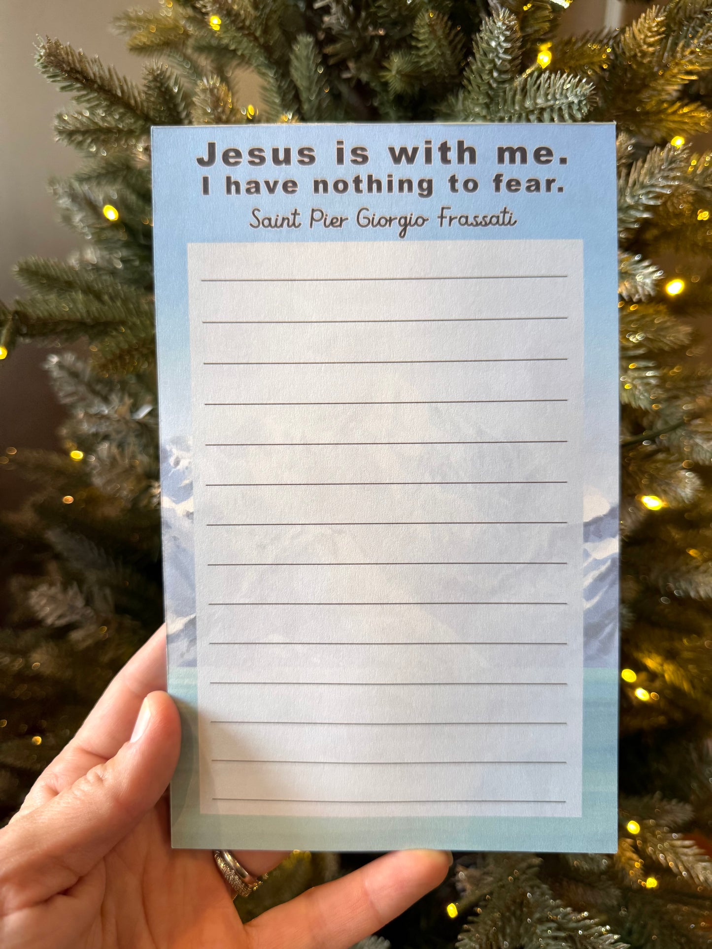 Frassati Catholic Notepad