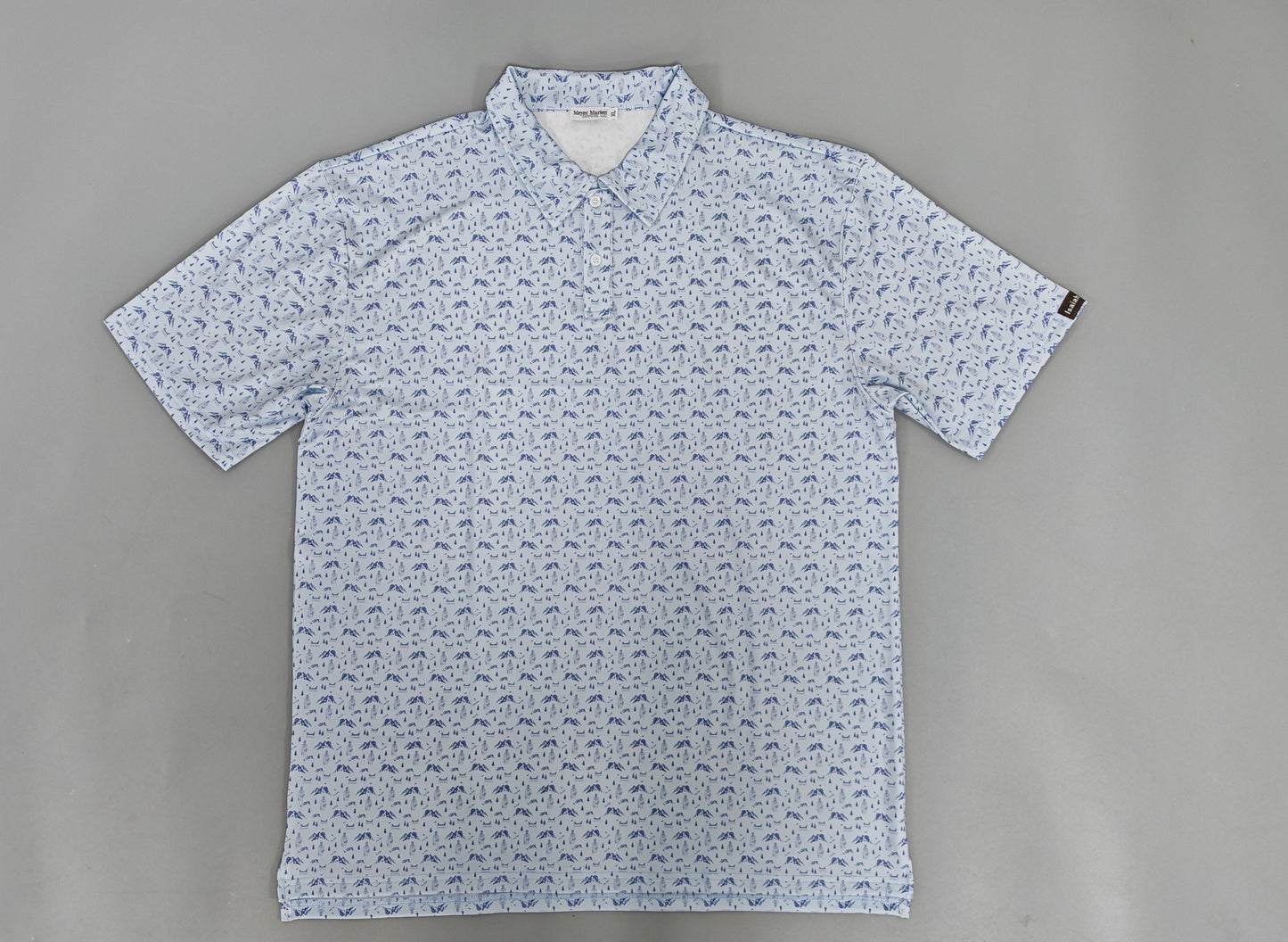 Dri-fit Frassati Catholic Polo Shirt with Isaiah 40:31 Patch