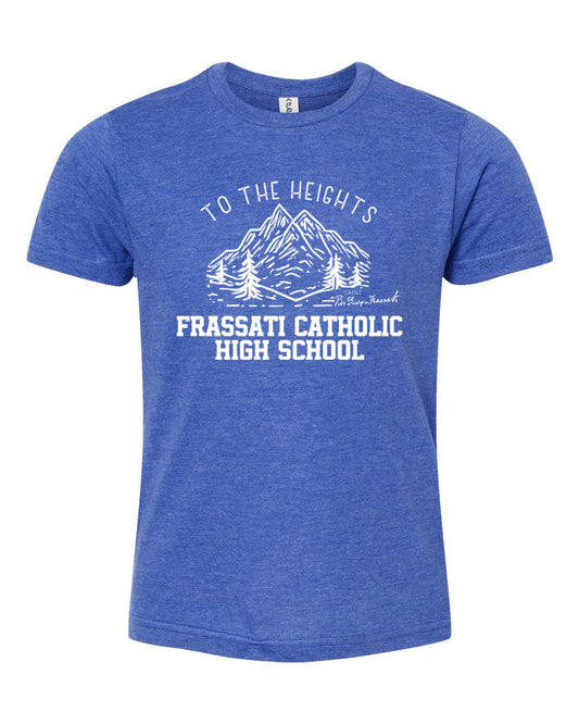 Adult Frassati Catholic To the Heights Shirt